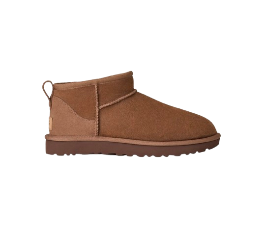 Femme Botte Classic Ultra Mini Marron