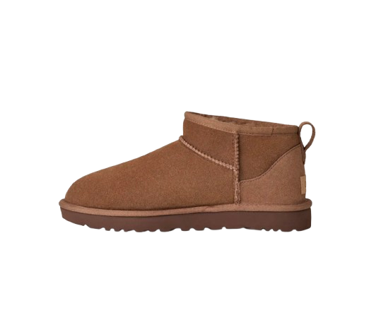 Femme Botte Classic Ultra Mini Marron